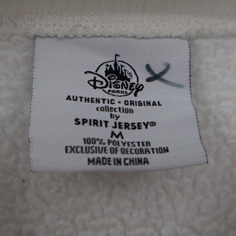 Disney Spirit Jersey‎ White Sherpa Fleece Disneyland Resort Unisex M Polar Bear - Picture 8 of 9